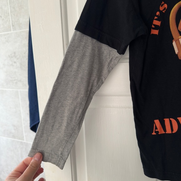 Boys Black Lego Top Size 7-8 Years 128cm Indiana Jones Next - Picture 6 of 7